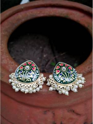 White earrings 1