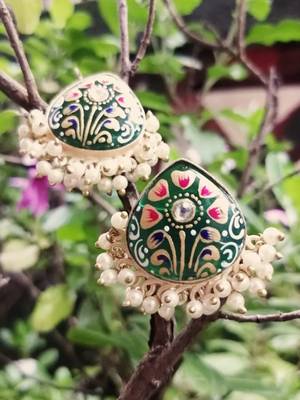 White earrings 2