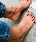 White anklets