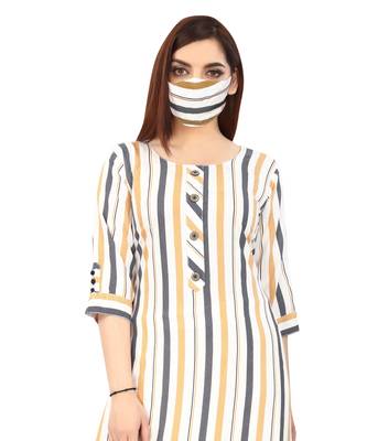 White printed rayon kurtas-and-kurtis 1