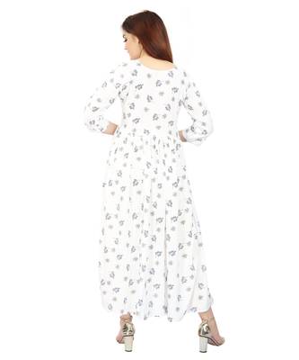White printed rayon kurtas-and-kurtis 2