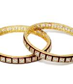  Designer RED meenakari work kundan stone bridal wedding bangle set