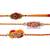 Jodhpuri Traditional Design 3 Pc Mauli Rakhi Gift