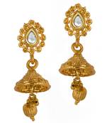 ?Piahfashion Gold Plated Traditional Long two step heart shape  Necklace Set For Womens And Girls