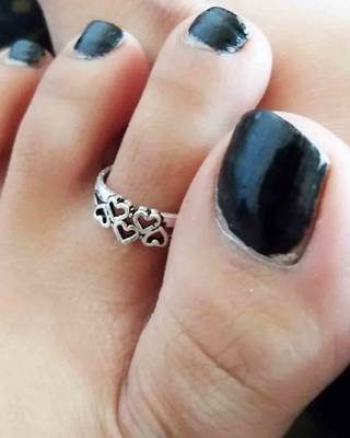 Silver toe-rings 2