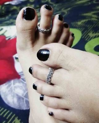 Silver toe-rings 1