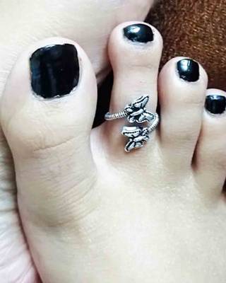 Silver toe-rings 2