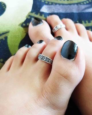 Silver toe-rings 1