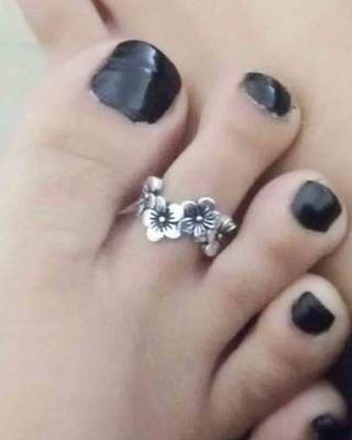 Silver toe-rings 2