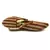 Gold and Red Mules Jutis For Women