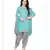 blue synthetic dress-materials
