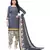 grey synthetic dress-materials