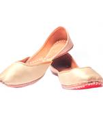 Peppithreads Ethnic Genuine Leather Soild Flats for Ladies Design No A