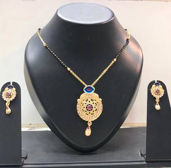 Multicolor mangalsutra 1