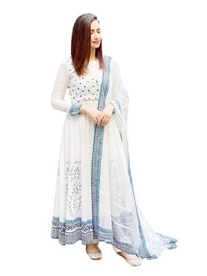 Women Printed Kurti with Dupatta for Party Rayon Maxi Dress one Piece Gown for Women 1