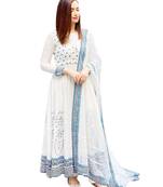 Women Printed Kurti with Dupatta for Party Rayon Maxi Dress one Piece Gown for Women