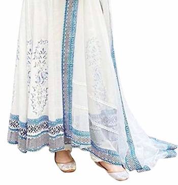 Women Printed Kurti with Dupatta for Party Rayon Maxi Dress one Piece Gown for Women 3