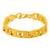 Macho Men Yellow Gold Bracelet From Dare By Voylla