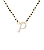 Alphabet Collection P Initial Mangalsutra