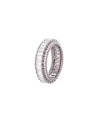 Cluster Setting Zircon Gems Band Ring 1