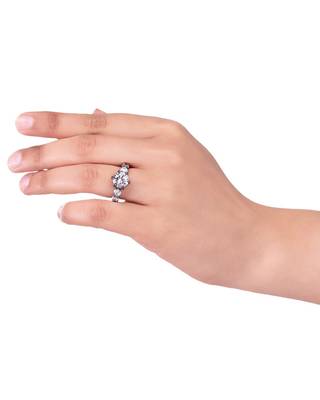 Zircon Gems Adorned Statement Ring 3