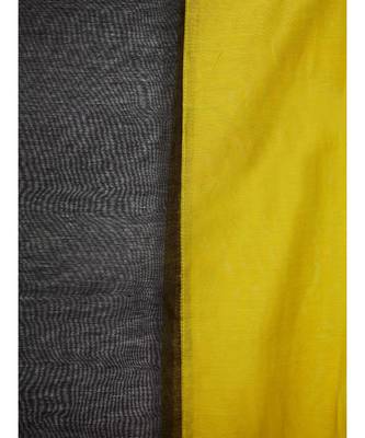 A Desi Weavess,color blocked ,ganga jamuna ,  with royal blue and limegreen 4