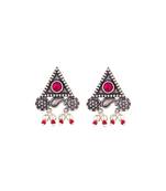 Abhira Triangle Stud Earrings