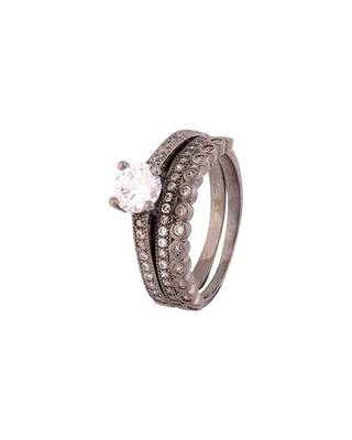 CZ Embellished Stackable Rings 2