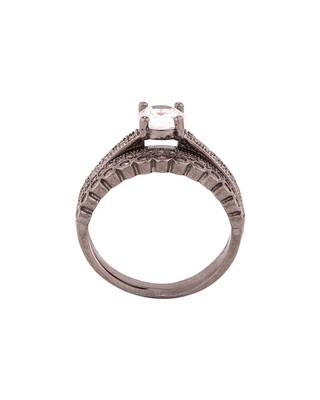 CZ Embellished Stackable Rings 3