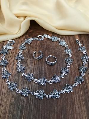 Silver anklets 1