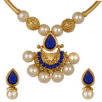 Piah Fashion Alloy elegant  Necklace Set For Women & girls 1