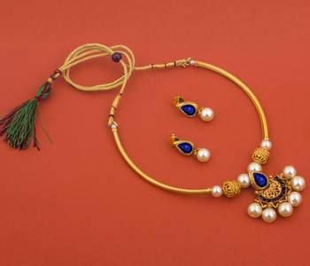 Piah Fashion Alloy elegant  Necklace Set For Women & girls 4