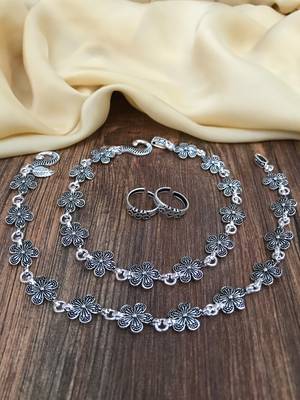 Silver anklets 1