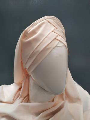 Hijab World 3 Layers Turban Style Hijab 2