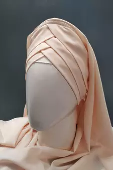 Hijab World 3 Layers Turban Style Hijab