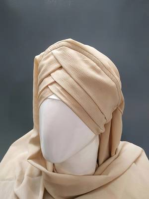Hijab World 3 Layers Turban Style Hijab 2