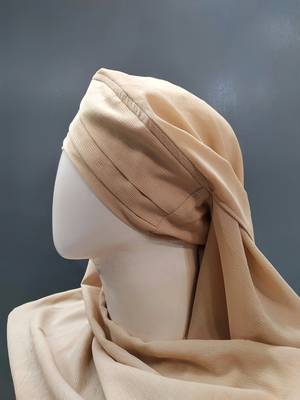Hijab World 3 Layers Turban Style Hijab 5