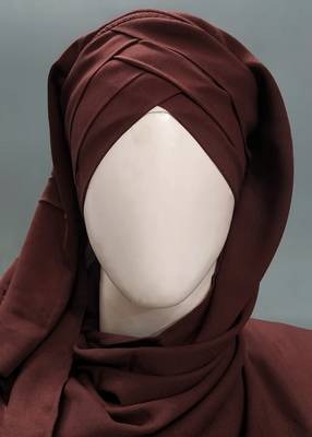 Hijab World 3 Layers Turban Style Hijab 2