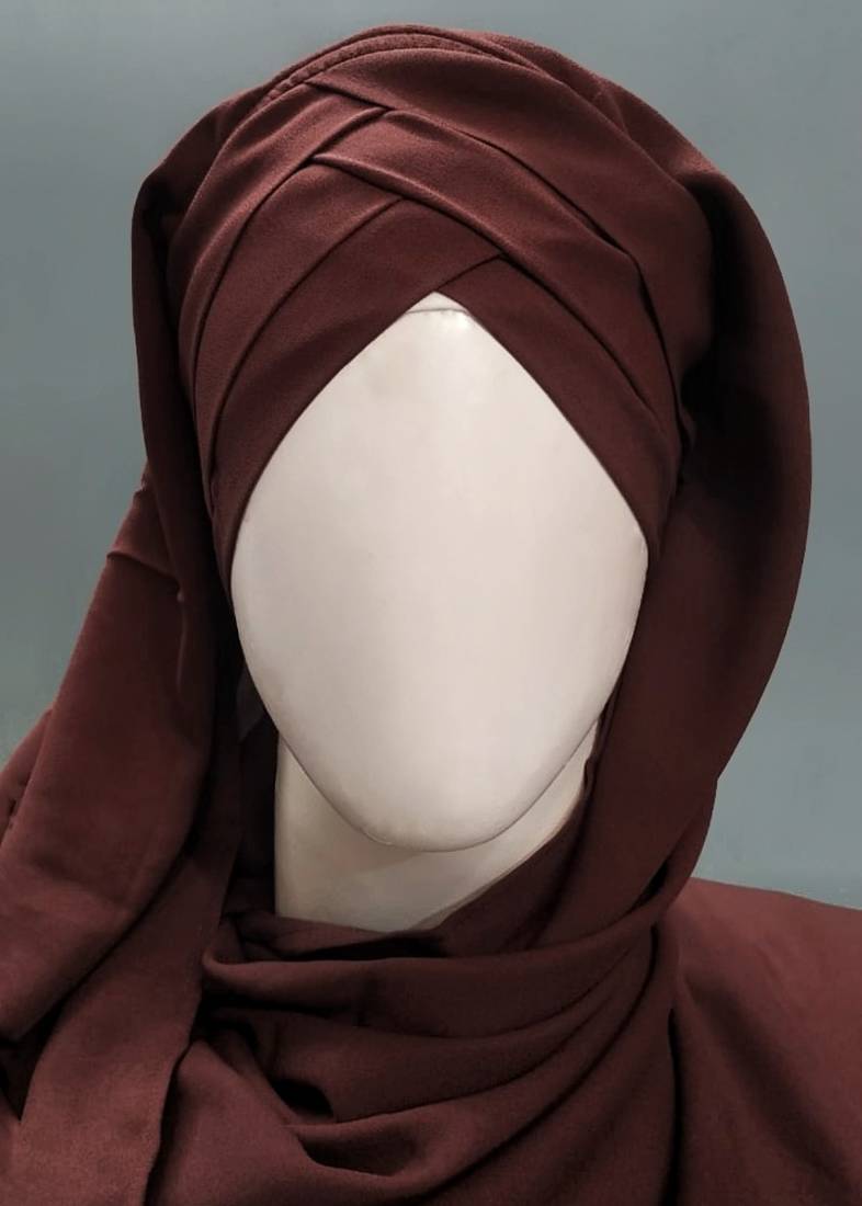 Hijab World 3 Layers Turban Style Hijab