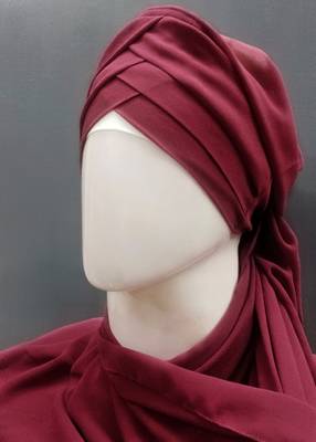 Hijab World 3 Layers Turban Style Hijab 3