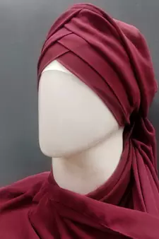 Hijab World 3 Layers Turban Style Hijab