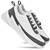 Weiler Men's White Mesh Running Sport Shoes