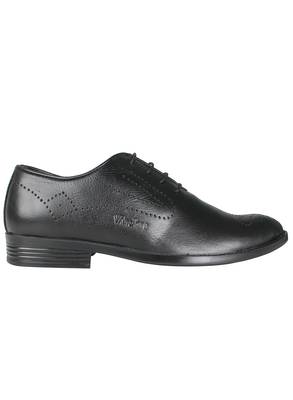 Vardhra Men's Black Genuine Leather Brogue Formal Shoes 2