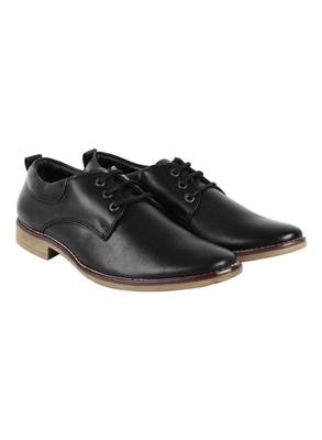 Vardhra Men's Black Genuine Leather Casual Sneaker Casual Shoes 1