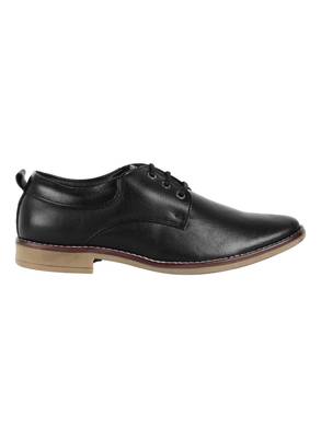 Vardhra Men's Black Genuine Leather Casual Sneaker Casual Shoes 2