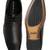 Vardhra Men's Black Genuine Leather Derby Party Formal Shoes