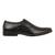 Vardhra Men's Black Genuine Leather Slip On Formal Shoes