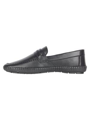 Vardhra Men's Black Synthetic Leather Outdoor Casual Loafer 2