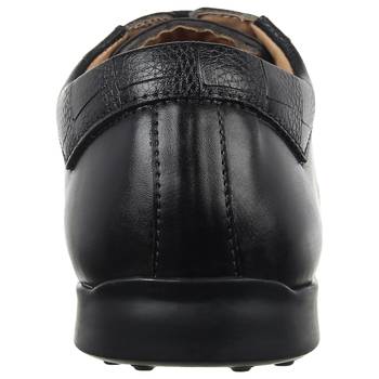 Vardhra Men's BLACK Synthetic Leather Party Derby Formal Shoes 5