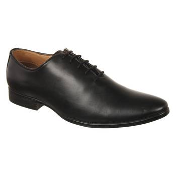 Vardhra Men's Black Synthetic Leather Party Derby Formal Shoes 1